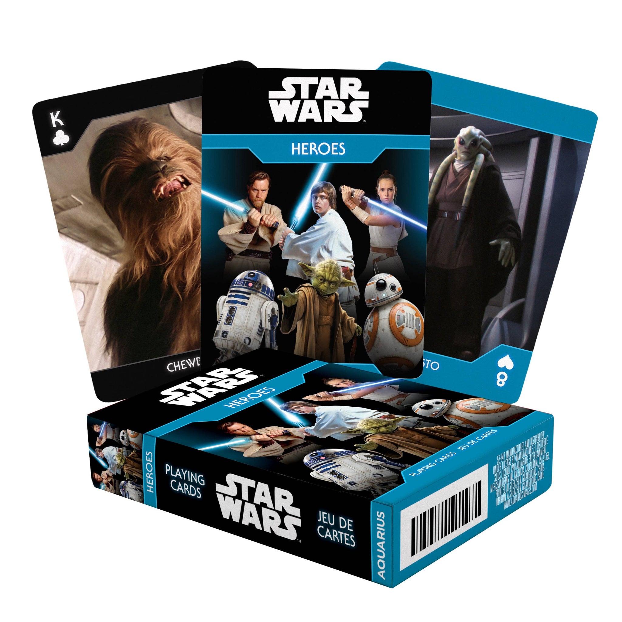 Star Wars Heroes Playing Cards