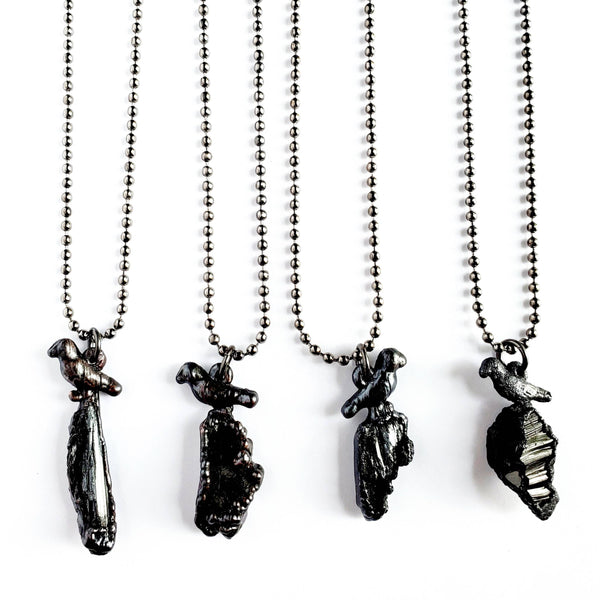 Shungite Raven Necklace