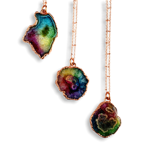 Rainbow Solar Quartz Necklace