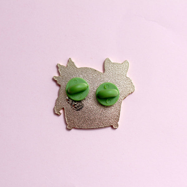 Plant Pot Cat Hard Enamel Pin