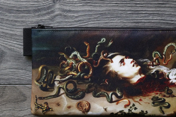 The head of medusa - twill pencil case - peter paul rubens