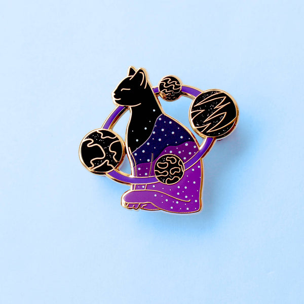 Universe Cat Enamel Pin – Cosmic Cats Collection