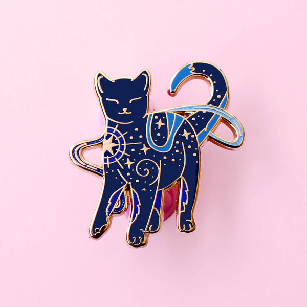 Star Cat Enamel Pin