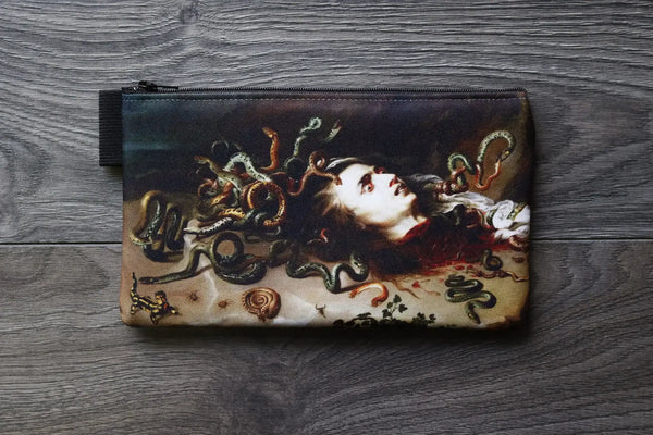 The head of medusa - twill pencil case - peter paul rubens