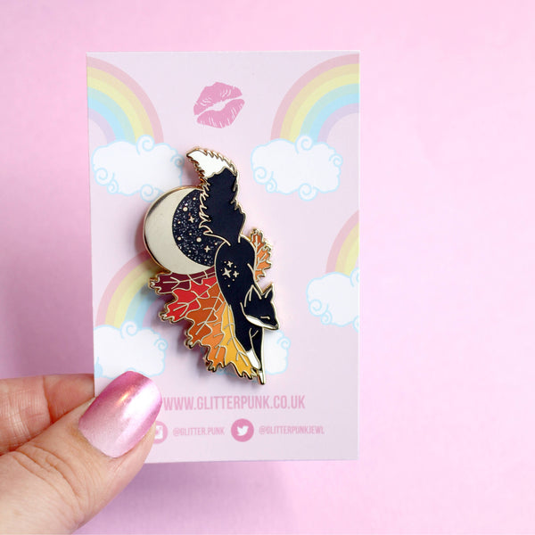 Fox Enamel Pin - Autumn Fall collection