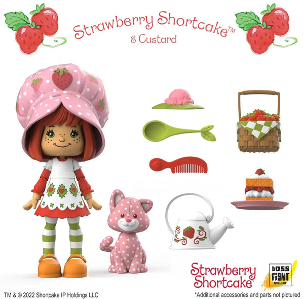 Strawberry Shortcake with Custard Action Figure