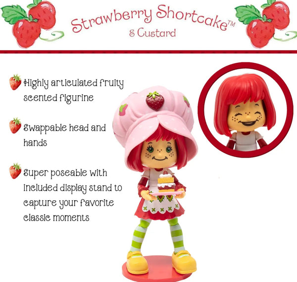 Strawberry Shortcake with Custard Action Figure