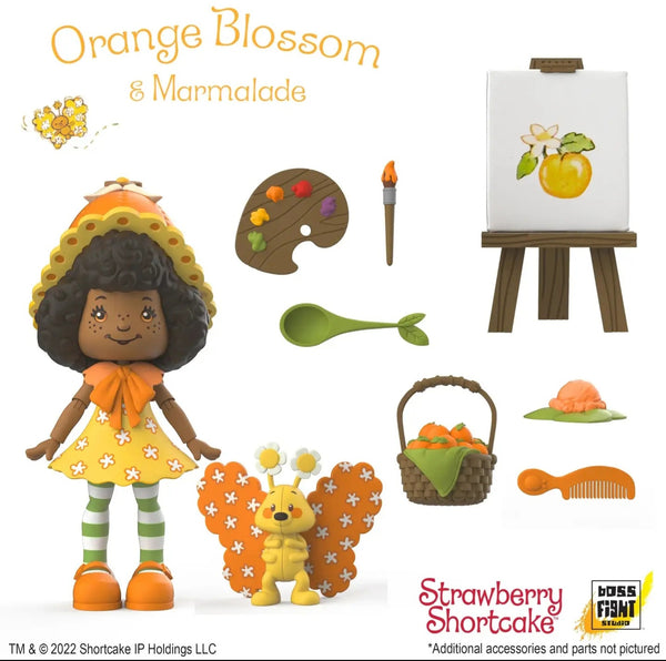 Strawberry Shortcake action figure Orange Blossom with Marmalade