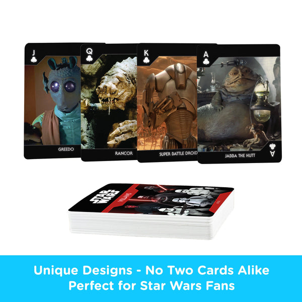 Star Wars Villains Playing Cards