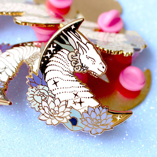 Dragon enamel pin