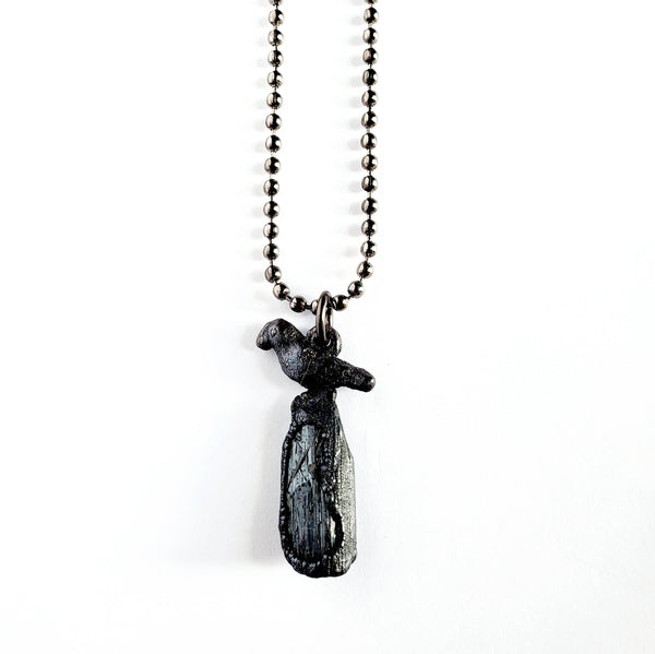 Shungite Raven Necklace