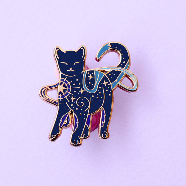 Star Cat Enamel Pin