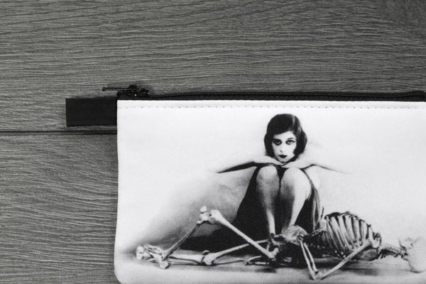 Theda Bara - lined twill coin case - the Vamp