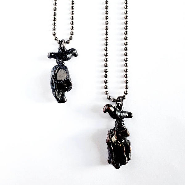 Shungite Raven Necklace