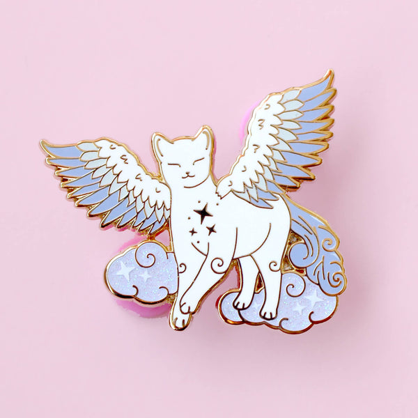 Air Cat Enamel Pin