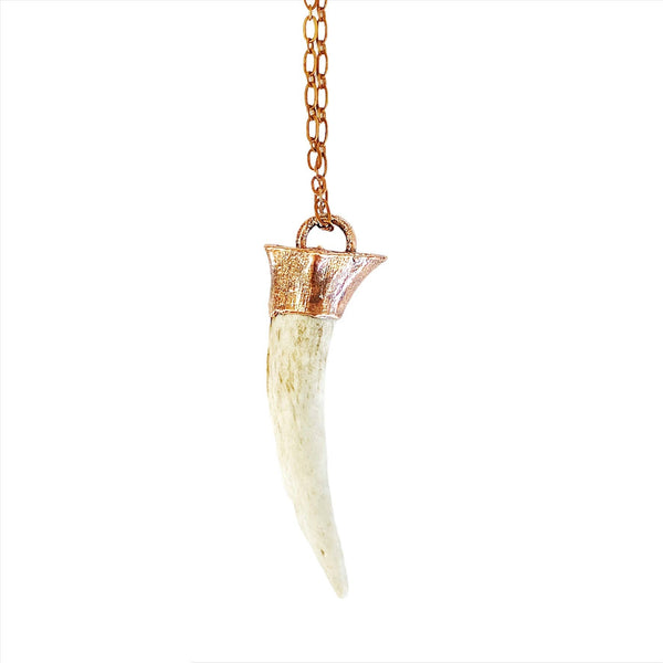 Naturally Shed Antler Necklace