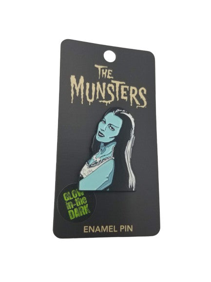 The Munsters Lily Munster Glow In The Dark Pin